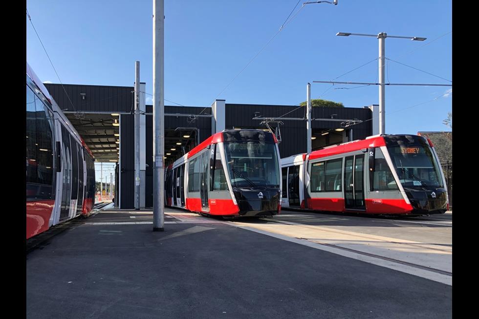 Sydney light rail depot energised Metro Report International